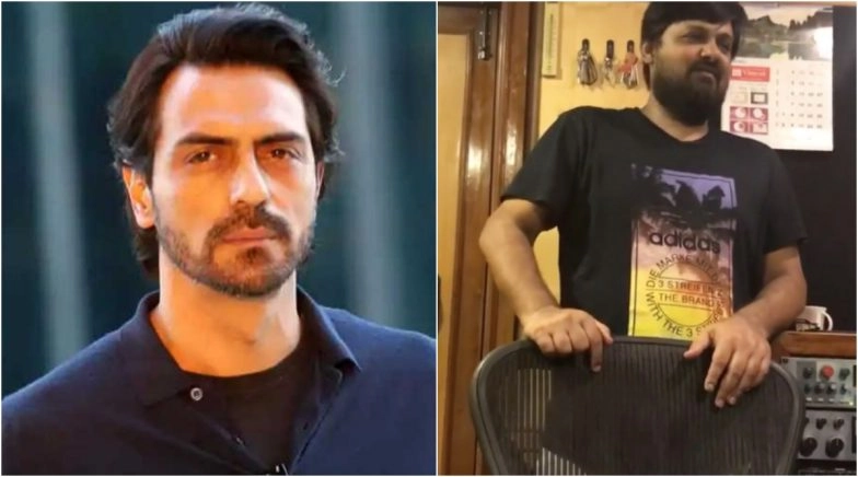 Arjun Rampal Shares an Unseen Video Of Wajid Working on a Song For His Film Daddy