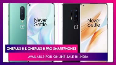 OnePlus 8 Series 5G Smartphones With Snapdragon 865 SoC Goes on Sale in India; Check Prices, Offers, Variants, Features & Specifications