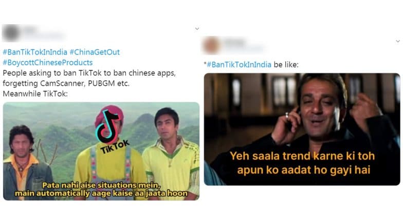 #bantiktokindia Funny Memes Trend Online, Netizens Campaign To Ban The 