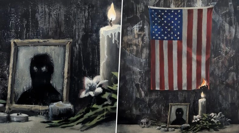 Banksy Reveals New Artwork in Support of George Floyd Protests, View Pic