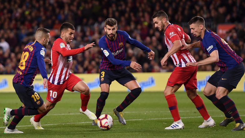 Atletico Madrid vs Barcelona, La Liga 2020-21 Free Live Streaming Online & Match Time in IST: How to Get Live Telecast on TV & Football Score Updates in India?