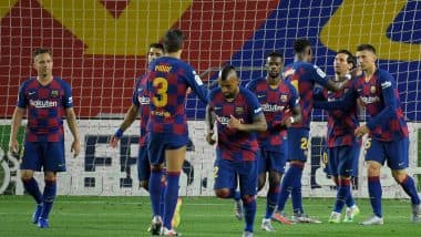 Barcelona vs Napoli, UEFA Champions League Live Streaming Online: Where to Watch CL 2019–20 Round of 16 Match Live Telecast on TV & Free Football Score Updates in Indian Time?