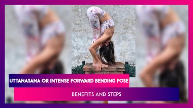 Beat Stress And Fatigue With Uttanasana or Intense Forward Bending Pose: International Yoga Day 2020