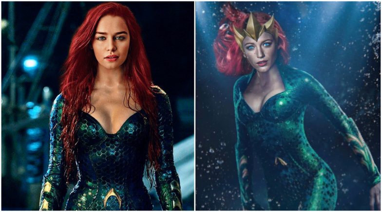 Aquaman 2 Fan Art Pits Blake Lively Against Emilia Clarke For Amber