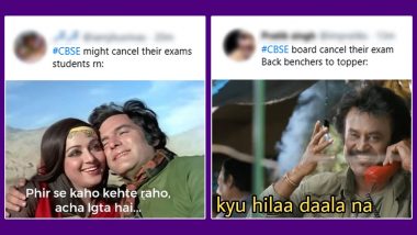CBSE Funny Memes Start Trending on Twitter, Students Make Hilarious  Backbencher Jokes on Likely Decision on Cancellation of 10th and 12th Board  Exams | 👍 LatestLY