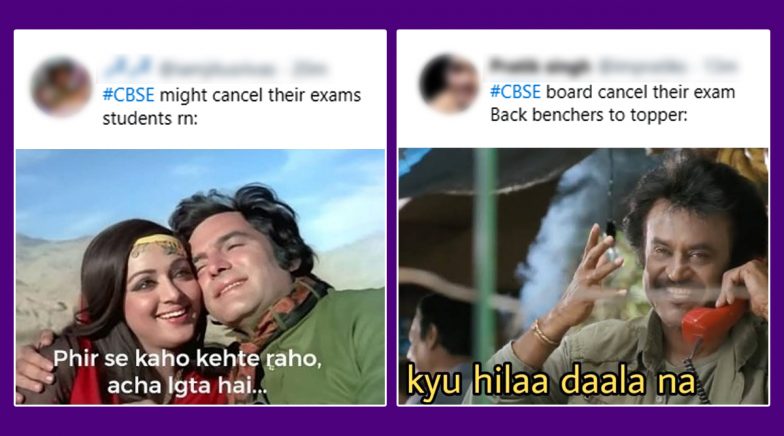 Cbse Funny Memes Start Trending On Twitter, Students Make Hilarious  Backbencher Jokes On Likely Decision On Cancellation Of 10Th And 12Th Board  Exams | 👍 Latestly