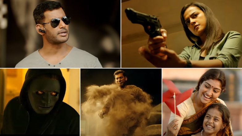 Chakra Trailer: Vishal Wages a War Against a Cyber Criminal In His Next Action Movie (Watch Video)