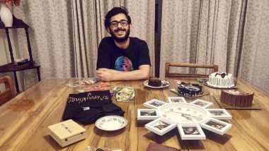 CarryMinati 21st Birthday Celebration: YouTuber Ajey Nagar Posts Pic With His Cakes and Gifts, Says 'Positive Vibes Only'