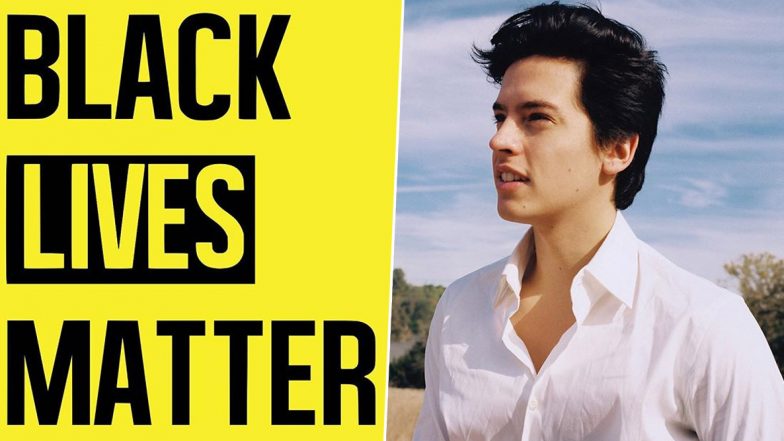 Cole Sprouse Says He Was Arrested at Black Lives Matter Protests Held For George Floyd's Death (View Post)