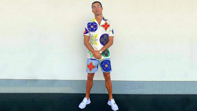 Cristiano Ronaldo Poses in a Colourful Attire Following Juventus' 4–0 Victory Against Leece in Serie A 2019–20 (See Instagram Post)