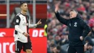 Cristiano Ronaldo Best Footballer in the World! Manchester United Boss Ole Gunnar Solskjaer Wants Juventus Superstar Back at Old Trafford