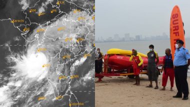 Cyclone Nisarga Update: Eye Diameter of Cyclonic Storm Decreases to 65 KM, Wind Speed to Increase Upto 100-110 KMPH, Says IMD