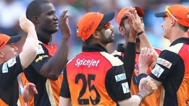 How to Watch SRH vs RR, IPL 2020 Live Streaming Online in India? Get Free Live Telecast Sunrisers Hyderabad vs Rajasthan Royals Dream11 Indian Premier League 13 Cricket Match Score Updates on TV