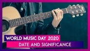 World Music Day 2020 History, Significance and Celebrations
