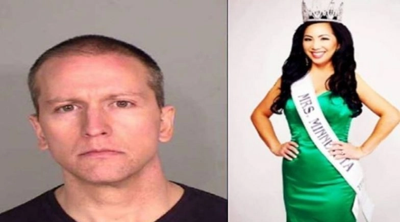 Derek Chauvin's Pageant Wife Kellie Files For Divorce, Says Doesn't Want Even a Penny