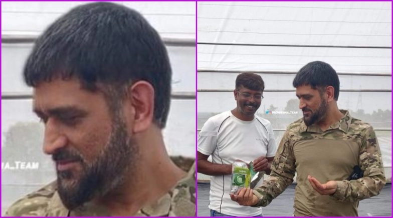 MS Dhoni Latest Beard Style: Check Out CSK Captain's New Look