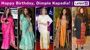 Dimple Kapadia Birthday Special: Here&rsquo;s How the Fashion Veteran Continues a Subtle but Relevant Perennial Sartorial Elegance!