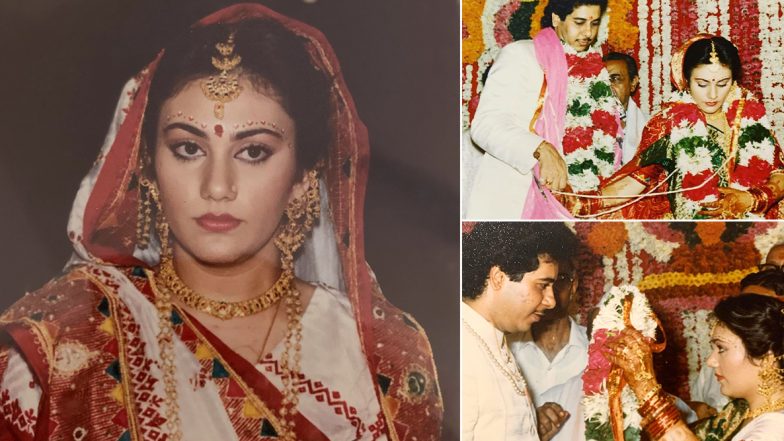 How I Met My Real-Life Ram: Ramayan Fame Dipika Chikhlia Shares Rare Pictures From Her Wedding And She Looks Stunning!