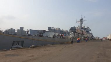 INS Shardul Commences Evacuation of Indians from Iran to Porbandar