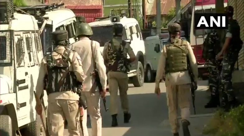 Jammu and Kashmir: Cordon and Search Operation Launched by Security Forces in Srinagar's Zadibal