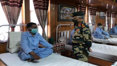 Indian Army Chief General Manoj Mukund Naravane Meets Soldiers Injured in Galwan Valley Clash During His Ladakh Visit