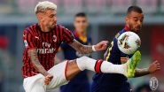 AC Milan 2&ndash;0 AS Roma, Serie A 2019&ndash;20 Match Result: Ante Rebic Scores in Second Half to Break Deadlock