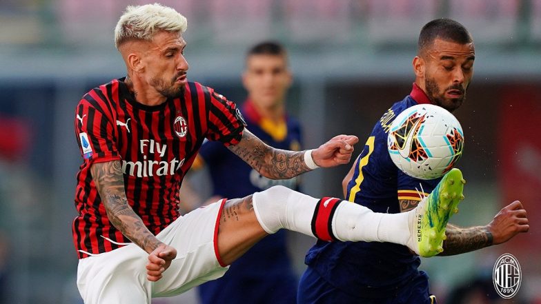 AC Milan 2–0 AS Roma, Serie A 2019–20 Match Result: Ante Rebic Scores in Second Half to Break Deadlock