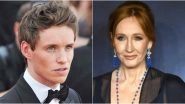 Fantastic Beasts Star Eddie Redmayne Takes a Clear Stand on J K Rowling's Transphobia Row, Says 'I Disagree With Jo'