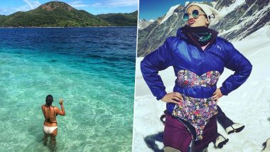 Environment Day 2020: From Being a Bikini Babe to a Mountain Person, Kubbra Sait Flaunts Her Romance With Nature (View Pics)
