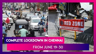 Complete Lockdown In Chennai & Nearby Towns As Tamil Nadu Reimposes Shutdown From June 19 To June 30