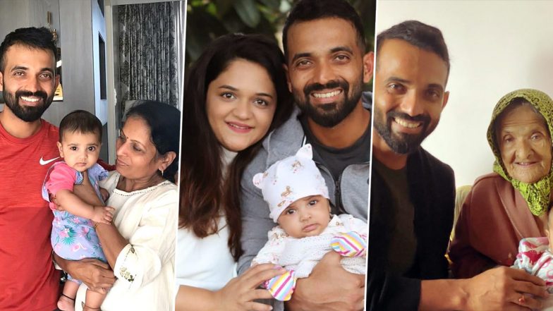 Ajinkya Rahane Birthday Special: 10 Pictures of India’s Test Vice-Captain That Will Give You Family Goals