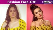 Fashion Face-Off: Ankita Lokhande or Surbhi Jyoti? Who Wore the Rishi & Soujit Polka Dot Crop Top Better?