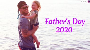 Happy Father’s Day 2020 Greetings & HD Images: WhatsApp Stickers, GIF Images, Fatherhood Quotes, Facebook Messages and SMS to Wish Your Dad