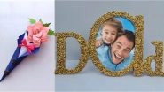 Father's Day 2020 DIY Gift Ideas: From Greeting Card to Photo Frame, 5 Presents That You Can Easily Make at Home (Watch Videos)