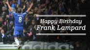 Frank Lampard Birthday Special: From a Spectacular Against Barcelona to Audacious Chip vs Hull City, Top 10 Goals of the Chelsea and England Legend