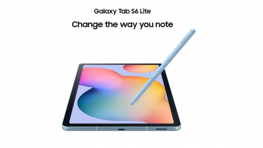 Samsung Galaxy Tab S6 Lite Launching Today in India; Check Expected Price, Features, Variants & Specifications
