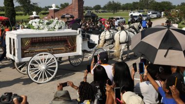 Funeral of George Floyd Held in Houston, Hundreds Gather to Pay Final Respects