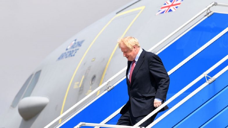 British Prime Minister Boris Johnson’s Official Jet ‘The Royal Air Force Voyager’ Gets Brexit Makeover