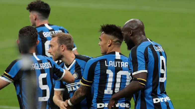 Inter Milan 2–1 Sampdoria, Serie A 2019–20 Match Result: Romelu Lukaku, Lautaro Martinez on Target as Antonio Conte’s Men Secure Comfortable Win