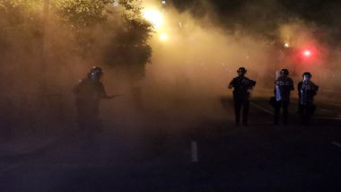 Protesters Start Fires Near White House in Response to Death of George Floyd at Police Hands in Minnesota