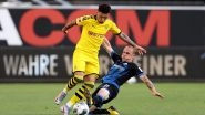 Bundesliga 2020: Jadon Sancho&rsquo;s Hat-Trick Helps Borussia Dortmund Thrash Paderborn