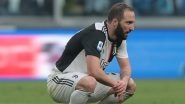 Gonzalo Higuain Injury Update: Juventus Striker Suffers Thigh Injury, Could Be Out for Opening Week Post 2019&ndash;20 Serie A Resumption