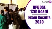 HPBOSE 12th Result 2020 Declared: Check Class 12 Board Exam Scores Online at hpbose.org