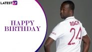 Kemar Roach Birthday Special: Times When West Indies Fast Bowler Wreaked Havoc