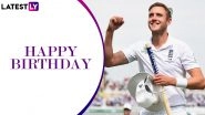 Stuart Broad Birthday Special: 8/15 vs Australia and Other Magnificent Performances by Veteran England Pacer As He Turns 34