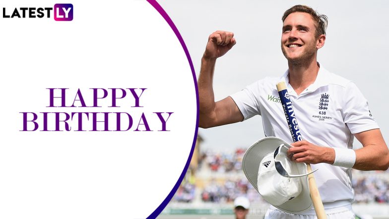 Stuart Broad Birthday Special: 8/15 vs Australia and Other Magnificent Performances by Veteran England Pacer As He Turns 34
