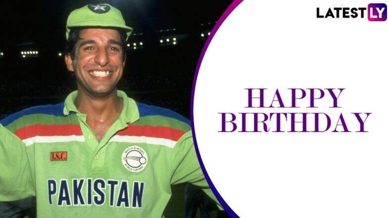 Wasim Akram Birthday Special: ICC Shares Video of Former Pakistan Cricketer’s All-Round Show in the 1992 World Cup Final Against England