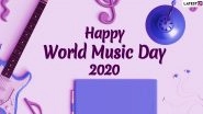 World Music Day 2020 Wishes & Greetings: Twitterati Share Messages, HD Images & Quotes Celebrating the Magic of Music to Mark F&ecirc;te de la Musique