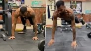 Hardik Pandya Challenges Brother Krunal in Latest Workout Video (View Post)
