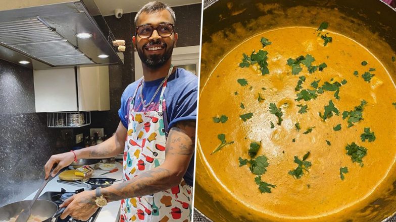 Hardik Pandya Performs Chef Duties at Home, Makes ‘Cheese Butter Masala’ for Family (View Post)